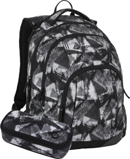 Bagmaster Lincoln Studenten-Set schwarz-weiß