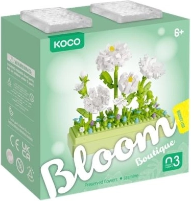 KOCO Bausatz Jasminblüten 285 Teile - 1 Stück