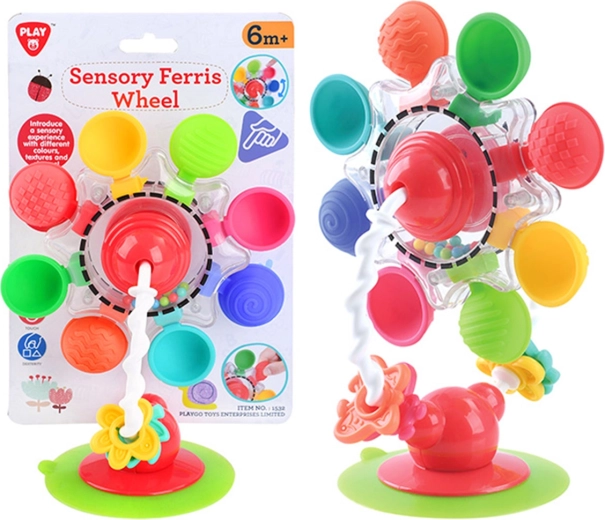 Playgo Wassermühle mit Saugnapf für die Badewanne