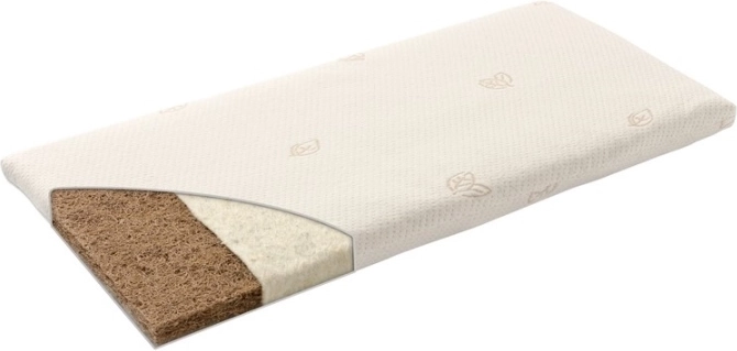 Träumeland Wiegenmatratze Naturwölkchen 45 × 90 cm
