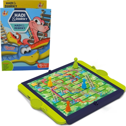 Studo Games Schlangen und Leitern – Familienspiel