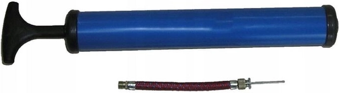 Enero Handpumpe für Bälle 30 cm mit Schlauch und Nadel