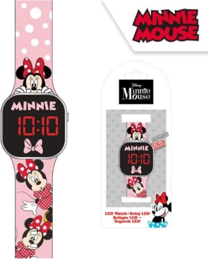 LED-Digitaluhr Minnie