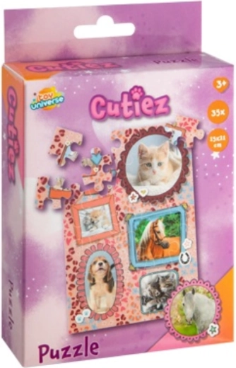 Puzzle Haustiere 35 Teile