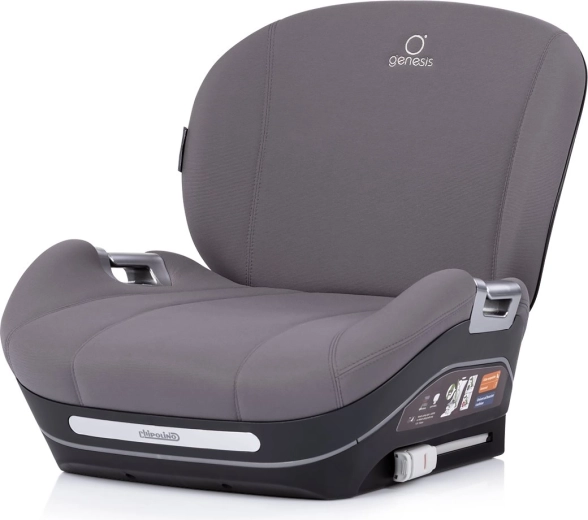 Chipolino Sitzerhöhung fürs Auto Genesis i-Size mit ISOFIX, 125–150 cm, Charcoal
