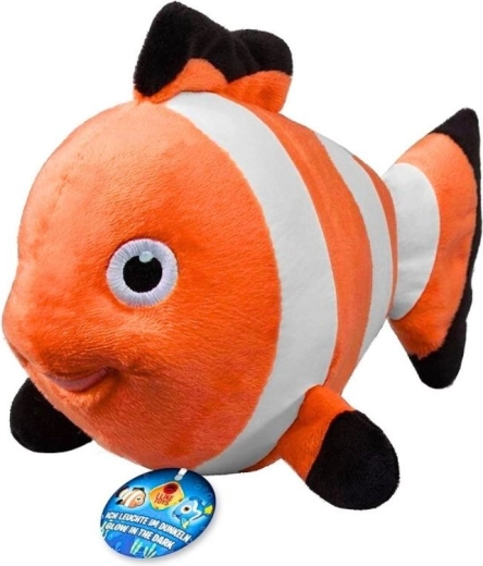 Leuchtender Plüschfisch Nemo für die Nacht