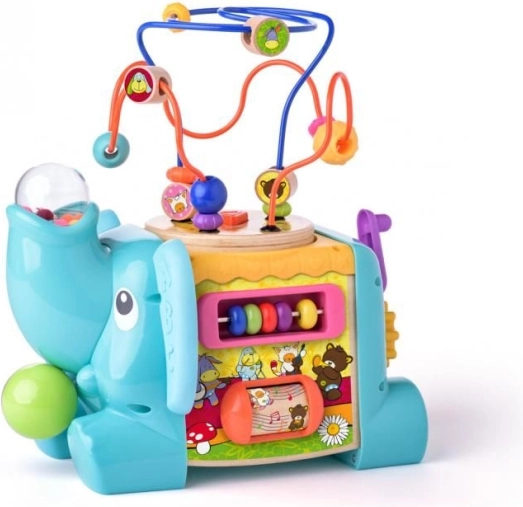 Lern-Elefant – interaktives motorisches Spielzeug für Kinder ab 1 Jahr