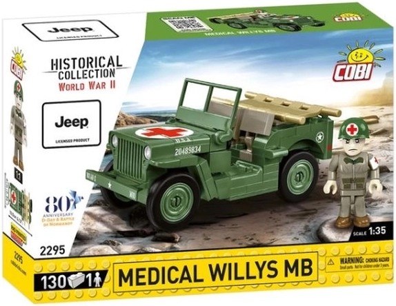 COBI Baukasten Medical Willys MB (1:35) – 130 Teile