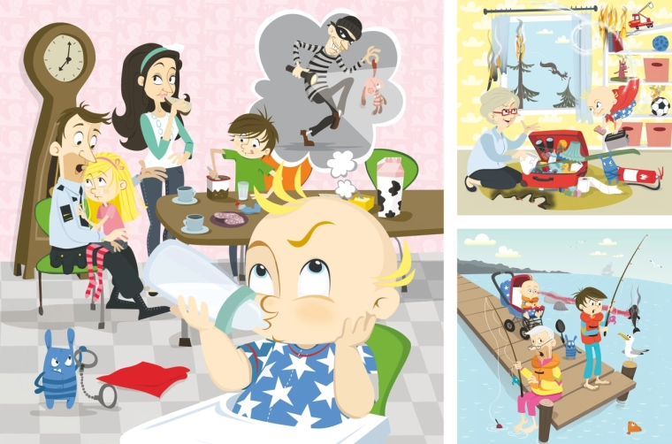 Ravensburger Puzzle Superbruder 3×49 Teile