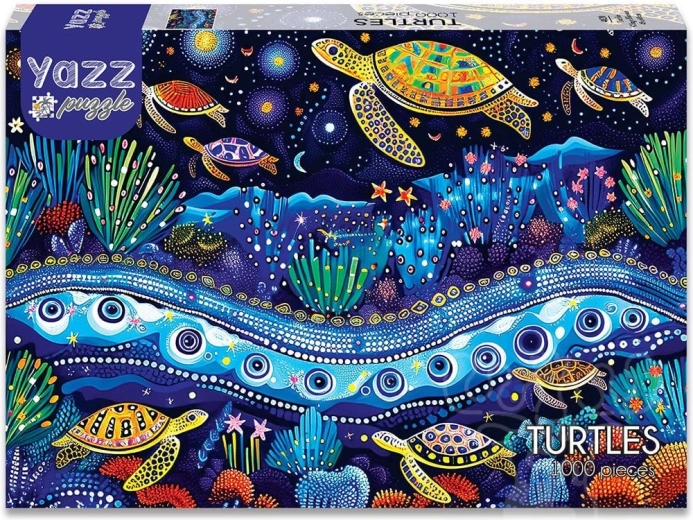 YAZZ Puzzle Schildkröten 1000 Teile