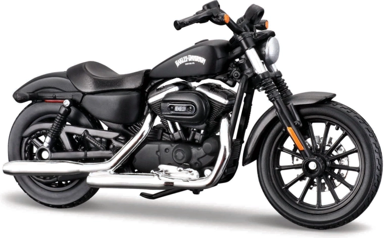 Maisto Harley-Davidson Sportster Iron 883 mattschwarz 1:18