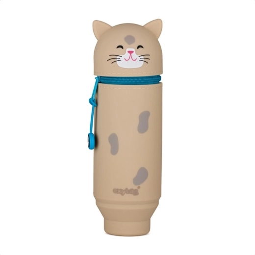 Silikon-Etui Katze – in Stiftehalter verwandelbar