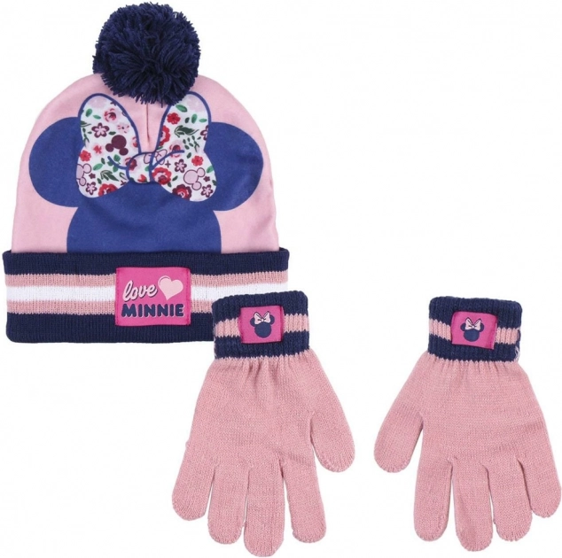 Set Mütze + Handschuhe Minnie