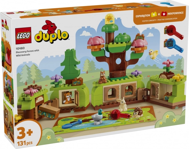 LEGO DUPLO Wald der Entdecker mit wilden Tieren