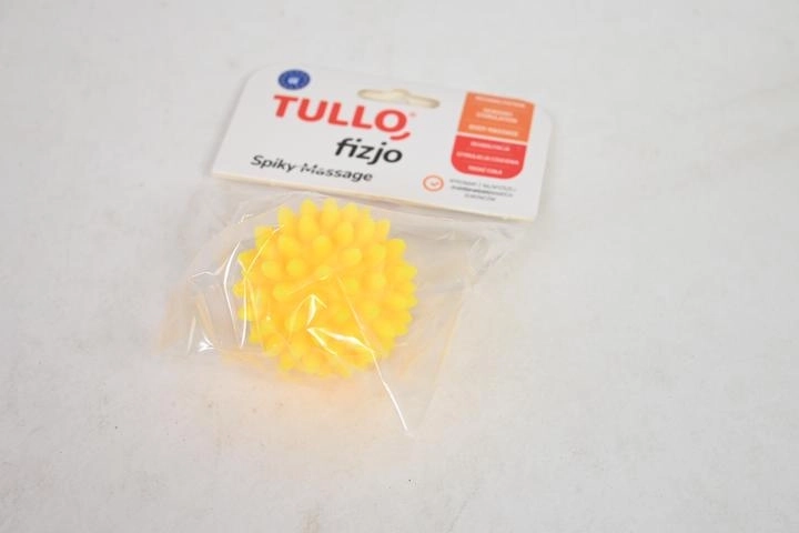 Fizjo Reha-Massageball „Igel“ 5,4 cm gelb