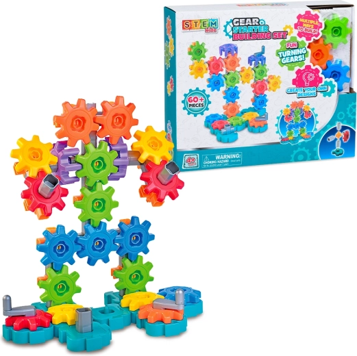 STEM-Baukasten für Kinder – 60 Teile
