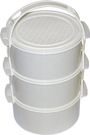 Kunststoff-Essenträger 3 × 1,5 l