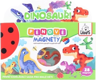 Schaumstoff-Magnete Dinosaurier für Kinder 4 mm