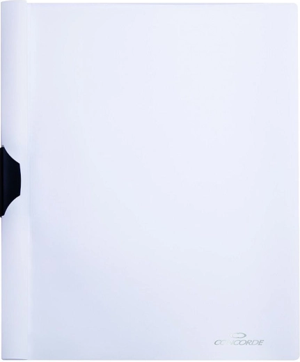 Aktenmappe A4 mit Seitenclip CONCORDE, weiß