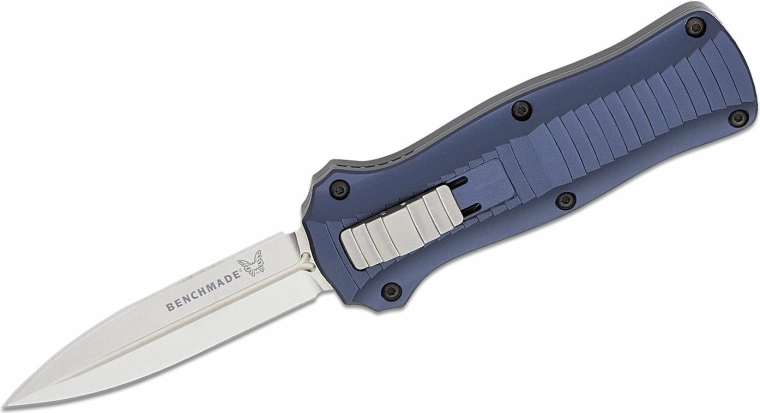 Benchmade Mini Infidel Crater Blue automatisches Messer 7,9 cm limitierte Edition