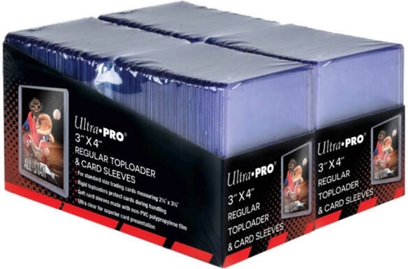 Ultra Pro Toploader 3" × 4" mit Soft-Hüllen (200 + 200)