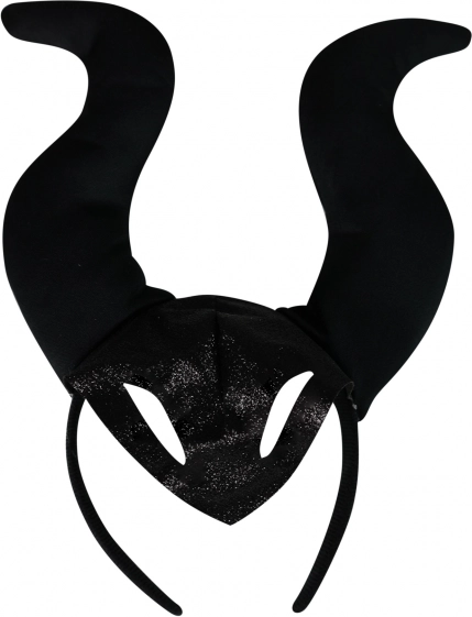 schwarze Hörner für Erwachsene