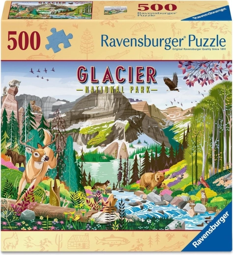 Ravensburger Puzzle National Park: Glacier 500 Teile