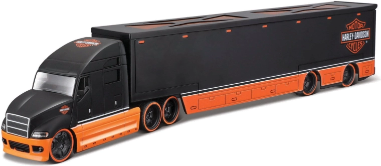 Maisto Harley-Davidson Hauler schwarz 1:64