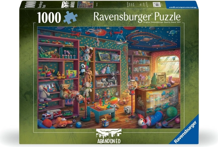 Ravensburger Puzzle Abandoned: Verlassenes Spielwarengeschäft 1000 Teile