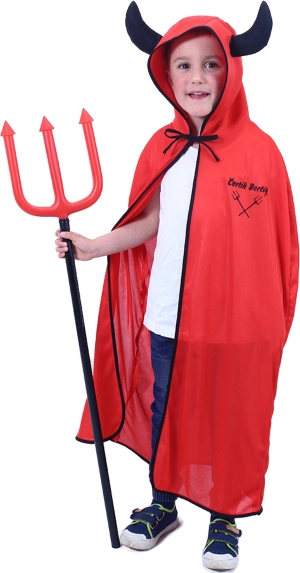 Kinder-Karnevalsumhang Teufelchen