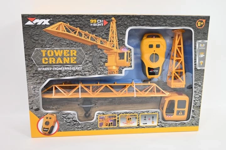 RC-Kran mit Fernsteuerung und Beleuchtung (99 cm)