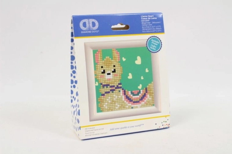 Diamond Dotz Lama Herz – Set für Diamond Painting