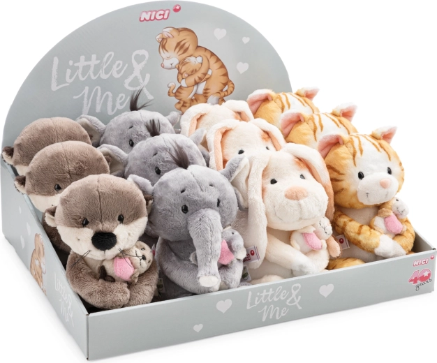 NICI Plüsch-Thekendisplay Little & Me 20 cm (12 Stk.)