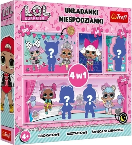 Puzzle 4-in-1 LOL Surprise