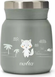 Thermobehälter für Speisen 300 ml, Salbeigrün