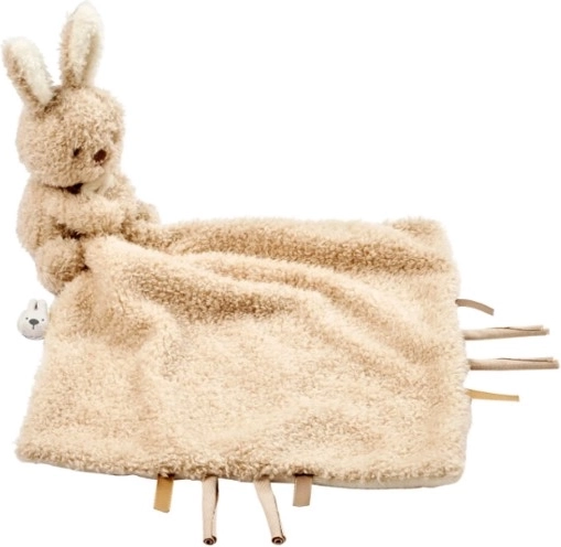 Nattou Plüsch-Schmusetuch Teddy Häschen 27 × 27 cm