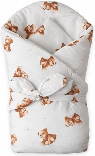 Babywickeldecke New Baby Sweet Baby Bears 80 × 80 cm