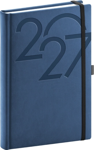 Notique Tageskalender Ajax 2027 blau 15 × 21 cm