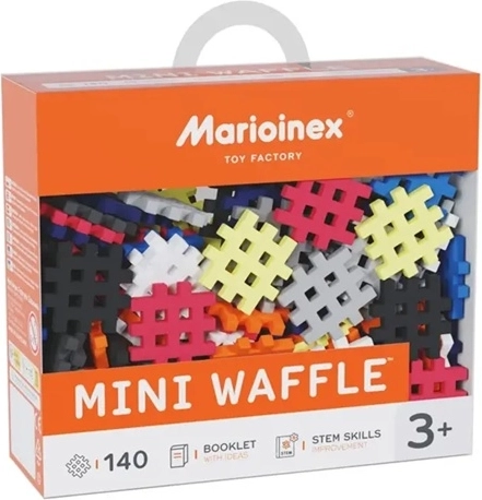 Mini-Waffelbausteine 140 Teile Muster 3