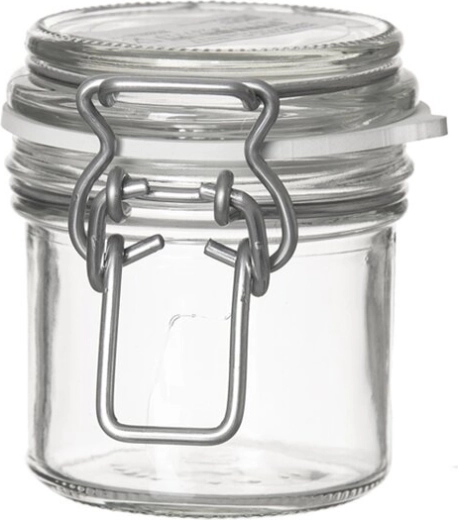 Glasdose mit Clipverschluss Gothika 0,09 l