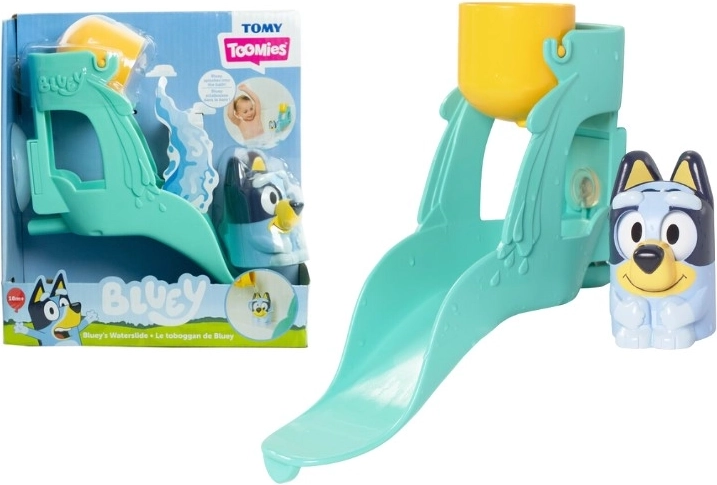 Tomy Toomies Bluey Wasser-Rutsche für die Badewanne