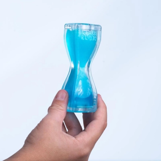 Fidget Blox Vision bunte Lava Blau – Anti-Stress-Hilfe