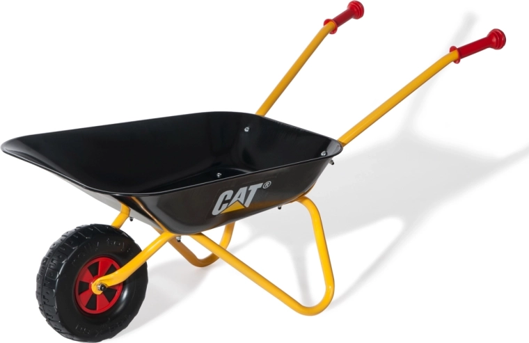 Kinder-Schubkarre aus Metall CAT von Rolly Toys