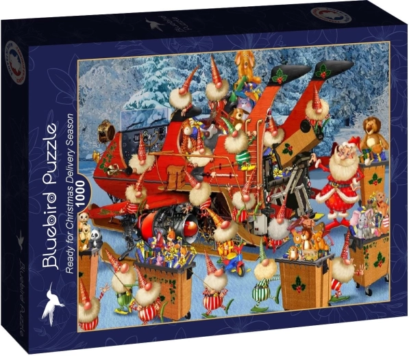 Bluebird Puzzle „Vorbereitung auf die Auslieferung“ 1000 Teile