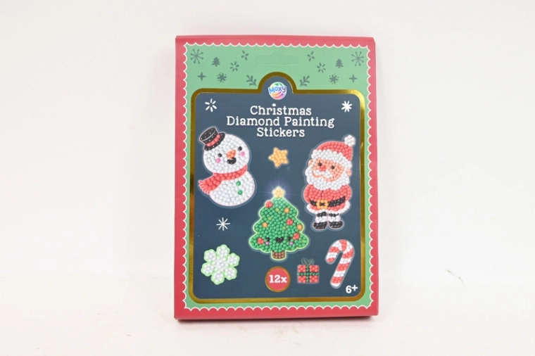 CCG Weihnachts-Diamantsticker zum Selbstgestalten (12 Stk.)
