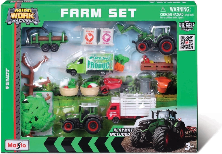 Maisto Mega-Bauernhof-Set Fendt