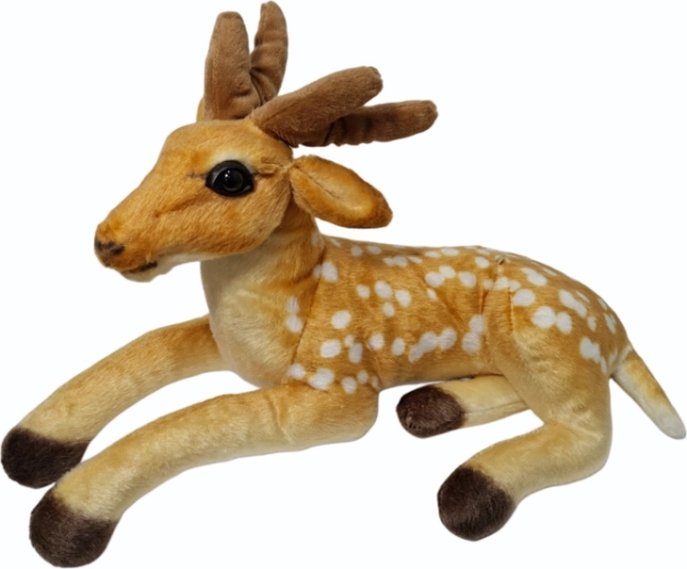 Plüsch-Rehkitz liegend