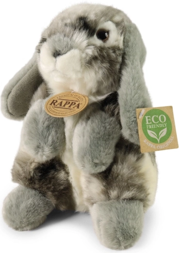 Graues Plüschkaninchen 19 cm Rappa Eco-Friendly