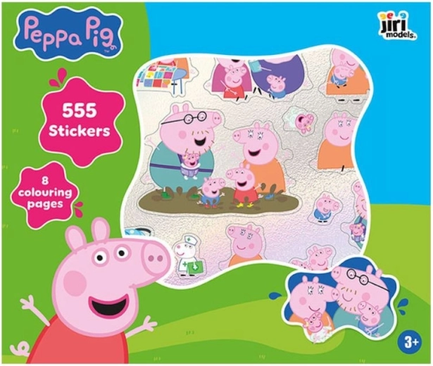 Peppa Wutz Kreativset: 555 Sticker und 8 Ausmalbilder