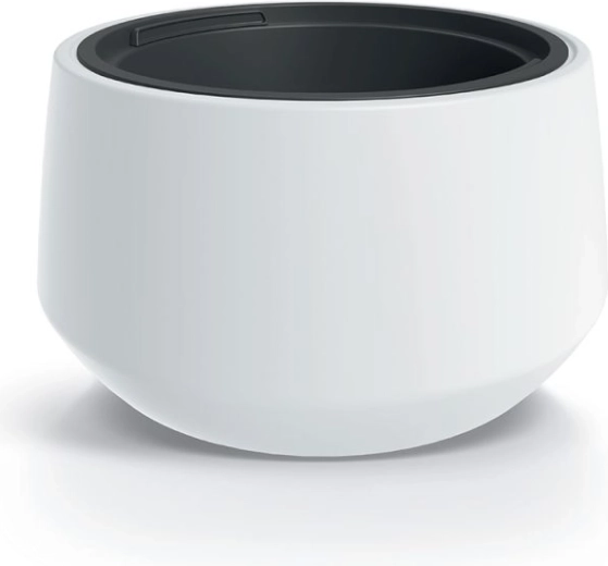 Weißer Kunststoff-Blumentopf HEOS 34,3 cm
